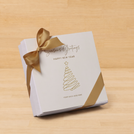 Season's greetings , Merry Christmas & happy new year designed premium chocolate 9 piece hard box