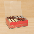 Happy Diwali ornament design premium chocolate gift small acrylic box