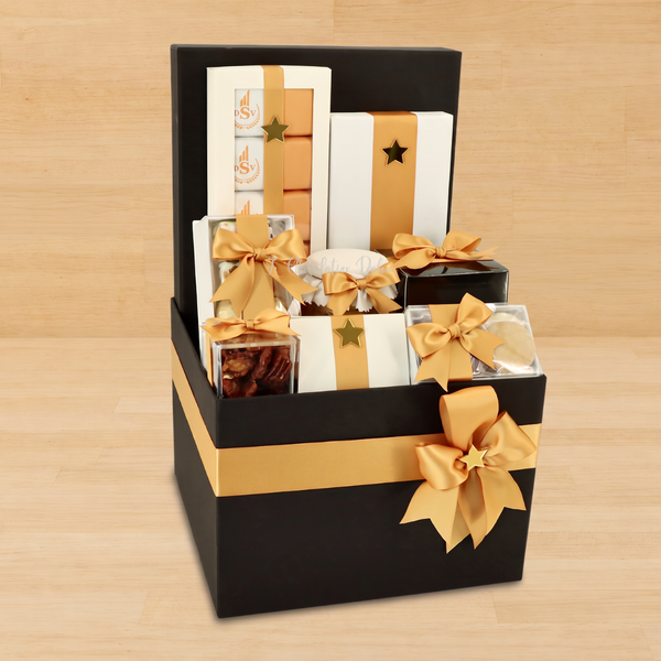 Corporate customized premium chocolate & sweets large hamper