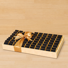 Corporate customized premium chocolate medium leather tray