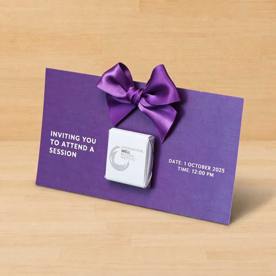 Set of 50 Corporate customized premium chocolate card
