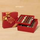 Happy Diwali ornament designed premium chocolate 2-layer hard box