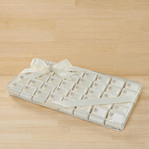 Bridal pearl decorated chocolate acry...