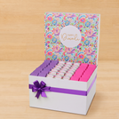 Happy diwali floral pattern designed premiumchocolate extra large hamper