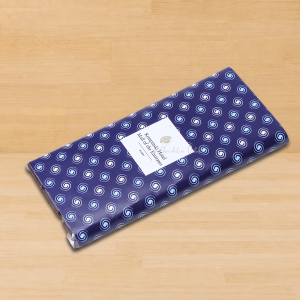 Set of 10 corporate branded plain milk loose chocolate bar