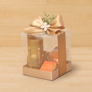Set of 10 Happy Diwali with taj mahal...
