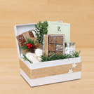 Corporate customized christmas design premium chocolate hamper