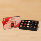Emirati women's 28th day designed premium chocolate 15 piece hard box