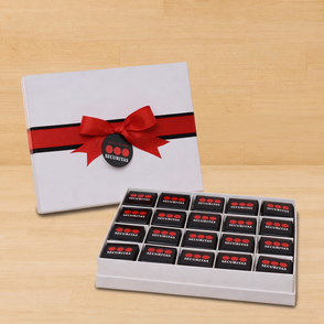 Set of 3 Corporate branded chocolate ...