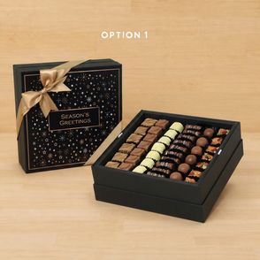 Season's greetings Stars designed pre...