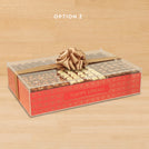 Diwali designed premium chocolate acrylic large tray