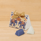Set of 20 Happy diwali elephant festive premium chocolate triangle box giveaway