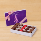 Merry Christmas & happy new year magical tree designed premium chocolate 15 piece hard box