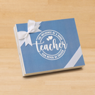 Teacher's appreciation 20-piece premium chocolate hard box