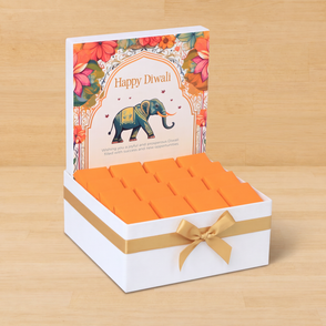 Floral elephant diwali designed premi...