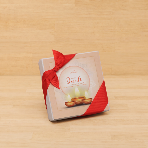 Set of 15 Festival of lights diwali designed premium chocolate 4P hard box