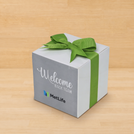 Set of 20 Corporate customized premium chocolate soft cube box