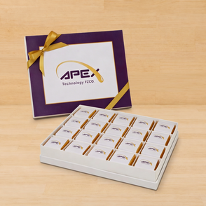 Set of 3 Corporate branded chocolate ...