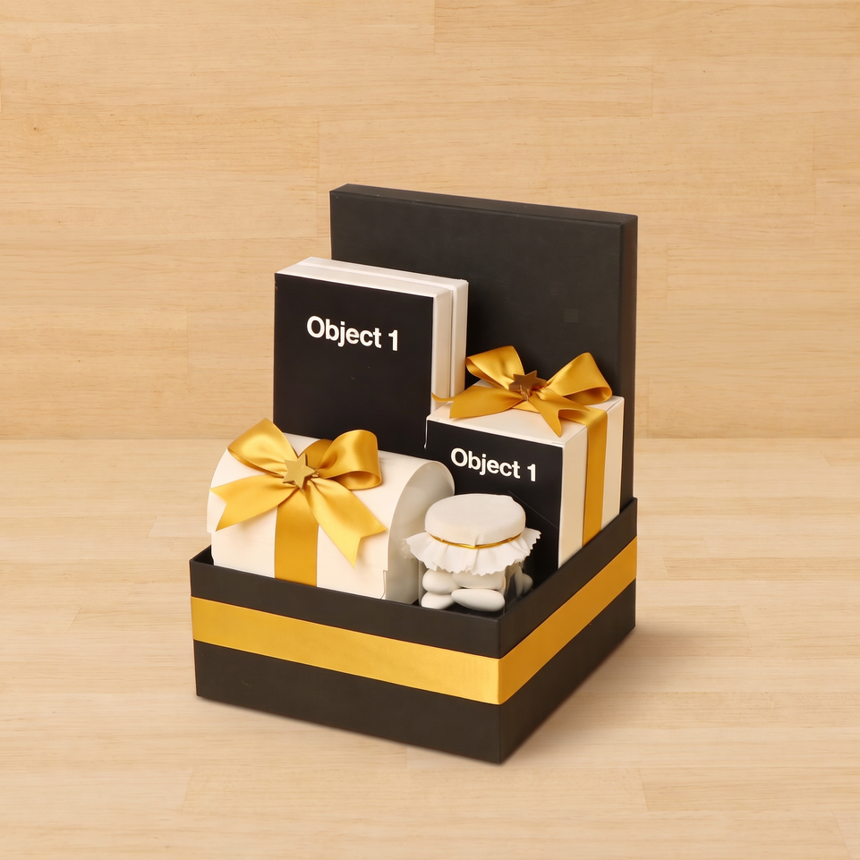 Corporate customized pemium chocolate & sweets medium hamper
