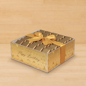 Happy Birthday elegant premium chocol...