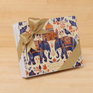 Happy diwali elephant festive designed 20-piece premium chocolate hard box