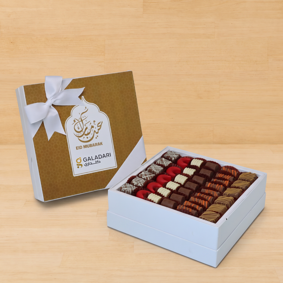 Set of 2 Corporate customized premium chocolate hard box
