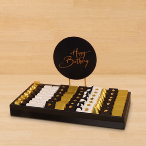 Happy birthday premium chocolate medi...