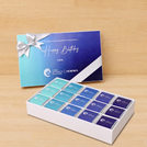 Set of 4 Corporate customized premium chocolate 15P hard box