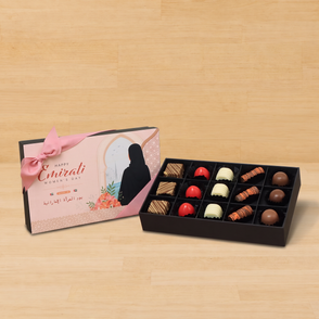 Happy Emirati women's day pink design...
