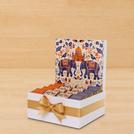 Happy diwali elephant festive designed premium chocolate medium hamper