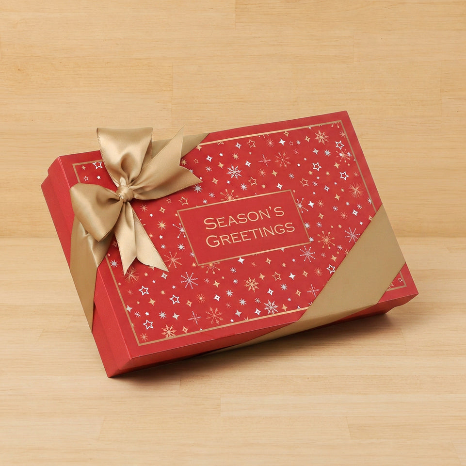 Season's greetings Stars designed premium chocolate 15P hard box