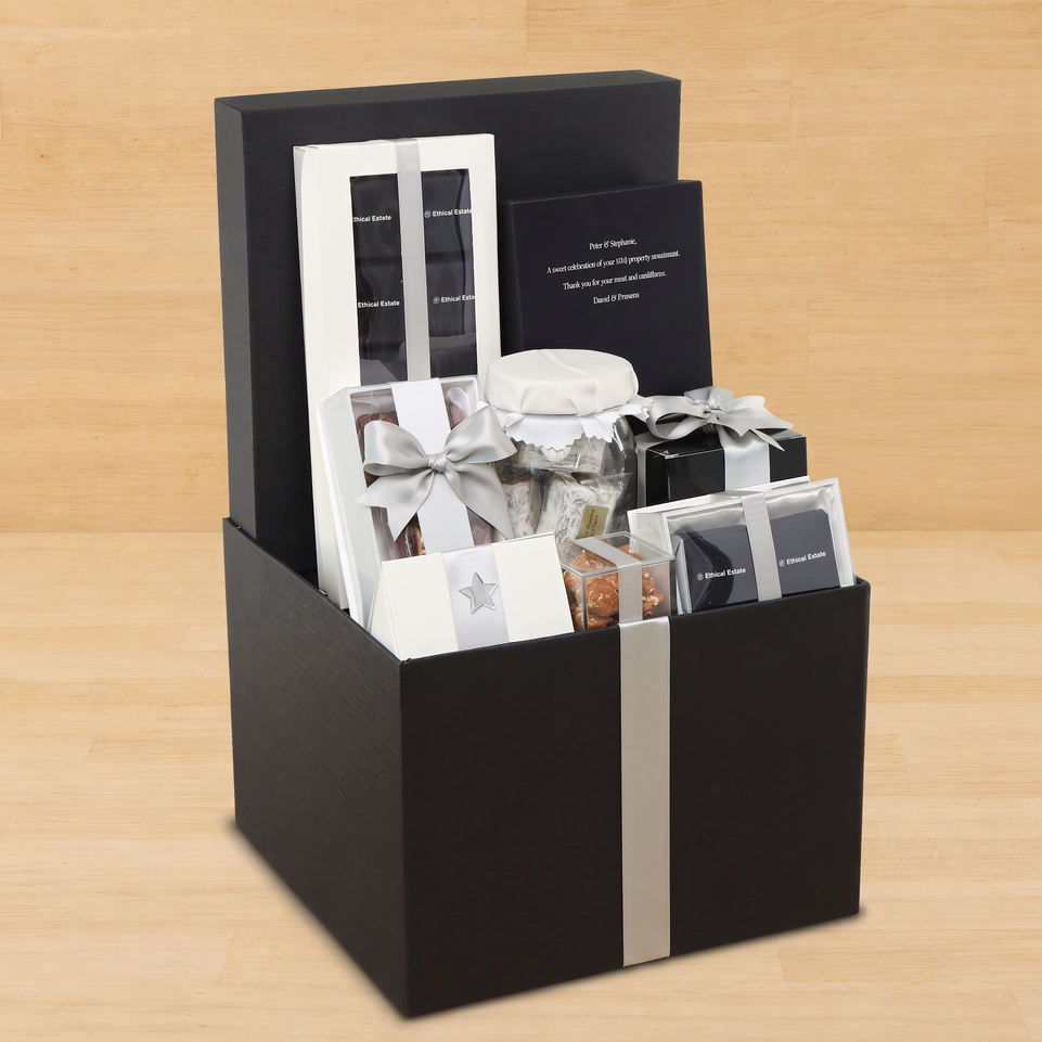 Corporate customized premium chocolate & sweets large hamper