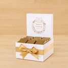 Season's greetings wreath designed premium chocolate small hamper