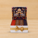 Happy diwali majestic elephant designed premium chocolate medium hamper