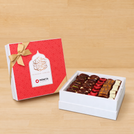 Set of 2 Corporate customized premium chocolate & dates hard box