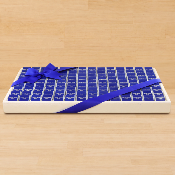 Corporate customized premium chocolate large leather tray