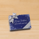 Set of 8 Merry Christmas & happy new year winter premium chocolate 6-piece hard box