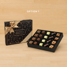 Season's greetings Christmas designed premium chocolate 20P hard box