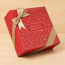 Season's greetings Stars designed premium chocolate hard box