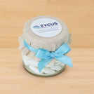 Set of 20 Corporate customized almond dragees jar