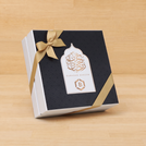 Set of 2 Corporate customized premium chocolate & dates hard box