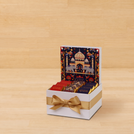 Happy diwali majestic elephant designed premium chocolate small hamper