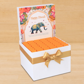 Floral elephant diwali designed premi...