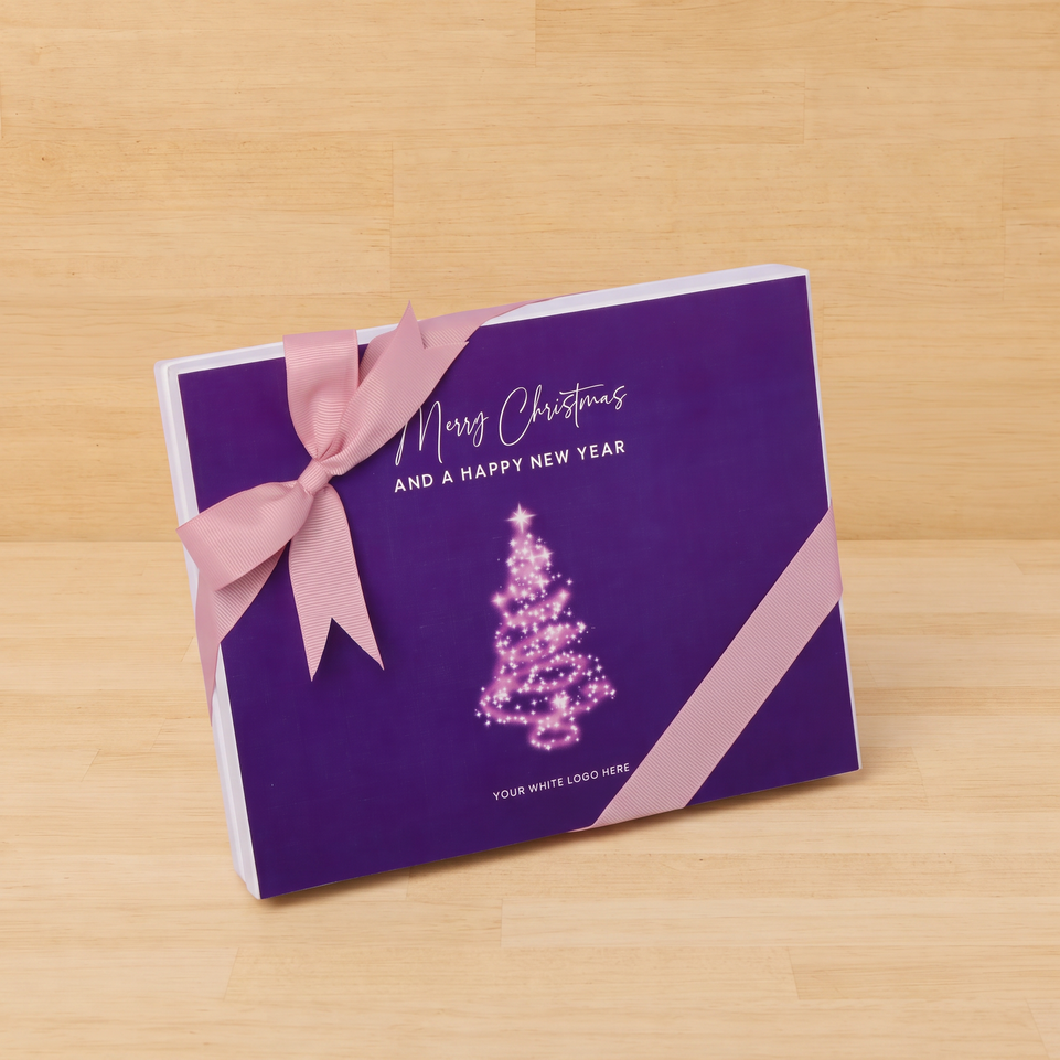 Merry Christmas & happy new year magical tree designed premium chocolate 20 piece hard box