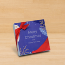 Merry christmas designed premium chocolate 9p hard box