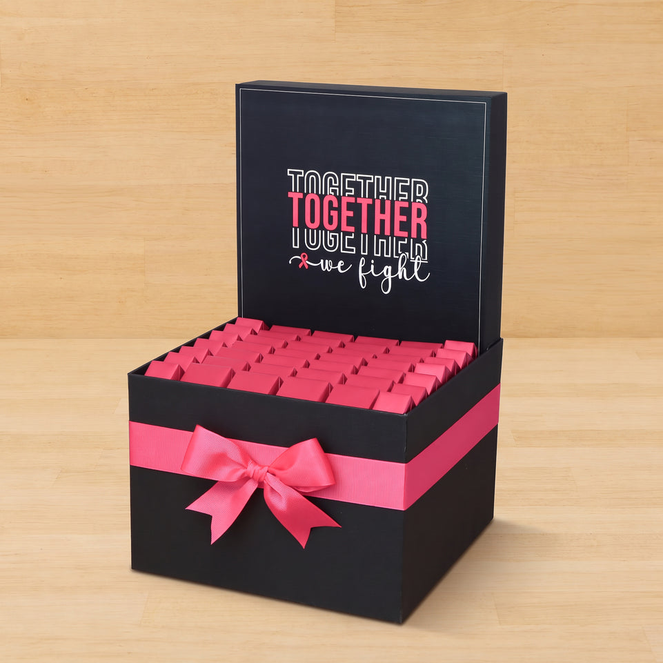Together we fight designed premium chocolate large hamper