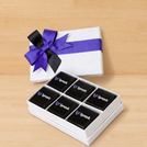 Set of 8 Corporate branded chocolate 6piece hard box