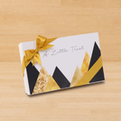 A little treat geometric designed 15 piece premium chocolate hard box
