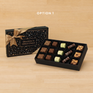 Season's greetings Stars designed premium chocolate 15P hard box