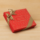 Season's greetings Christmas designed premium chocolate 20P hard box